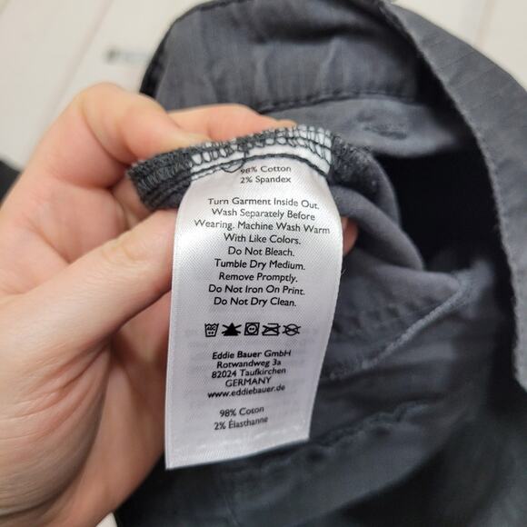 Eddie Bauer adventurer gray ripstop hiking pants utility gorpcore - Picture 9 of 12